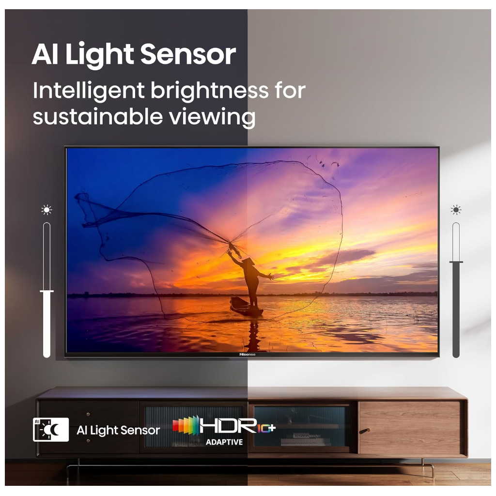 Hisense E6 50” – Hi-QLED 4K Smart Fire TV