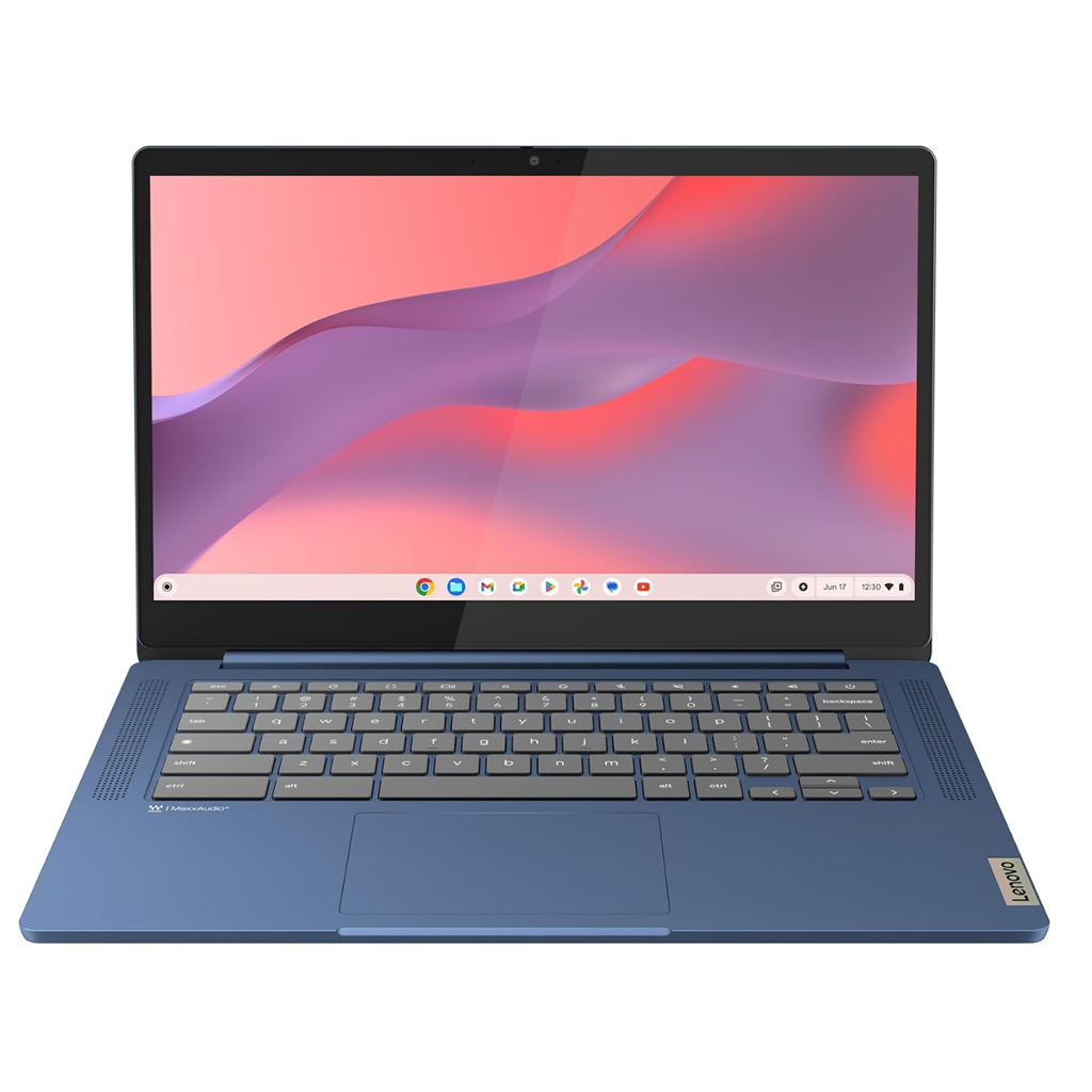 Lenovo IdeaPad Slim 3 Chromebook 14” – 4GB RAM, 64GB – Blue
