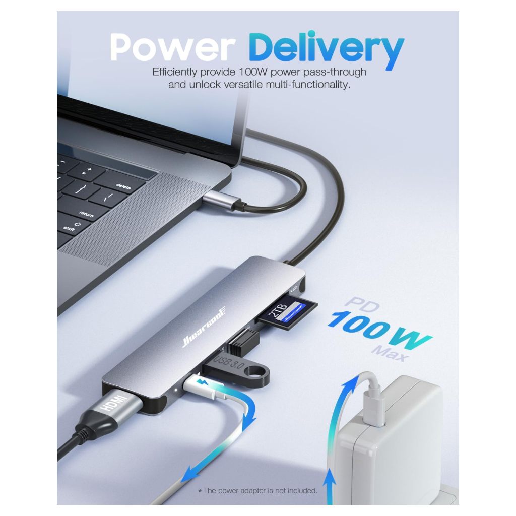 Hiearcool 11-in-1 USB-C Hub 4K HDMI