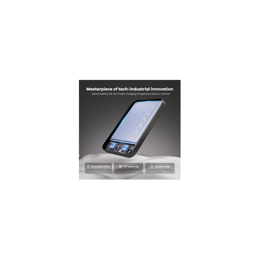 Ultra - Thin Magnetic Wireless - Power Bank – Portable Charger