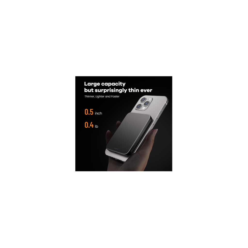 Ultra - Thin Magnetic Wireless - Power Bank – Portable Charger